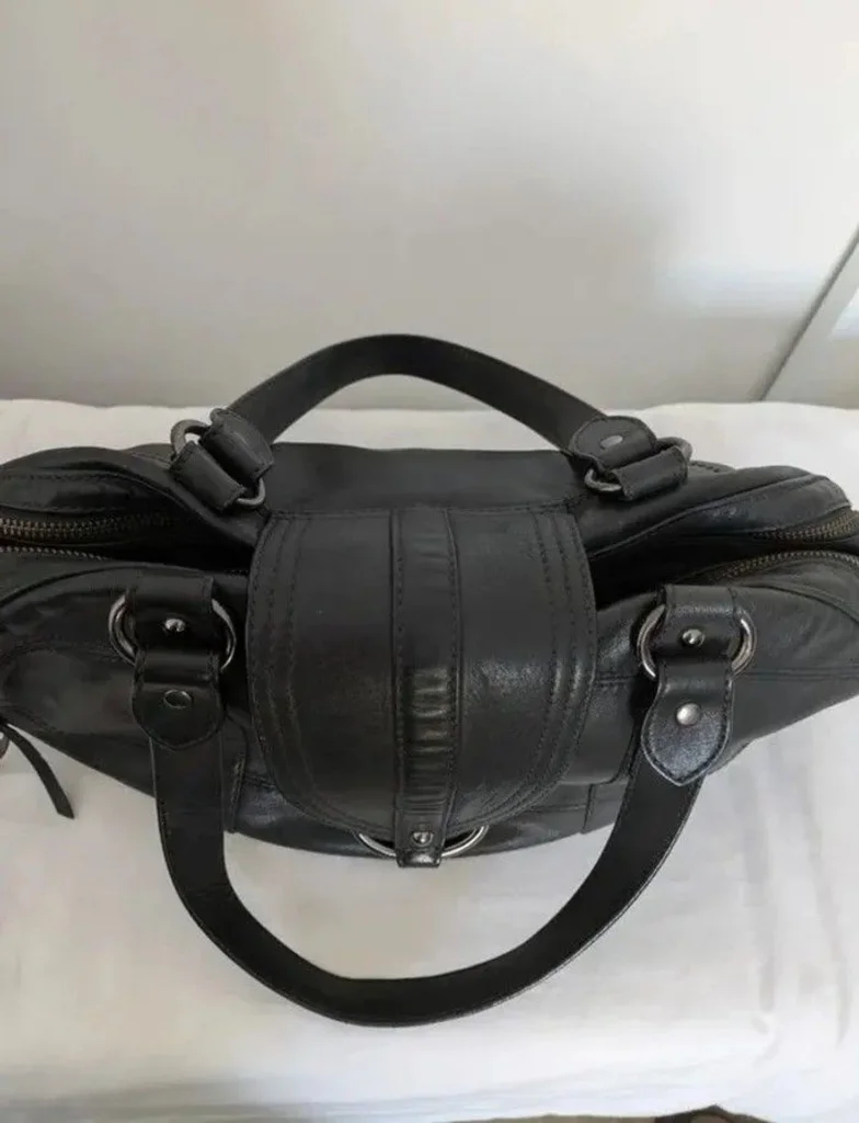Bolsa de mão em couro Eden Park – photo 5